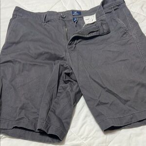J. Crew Gray Flat Front Shorts